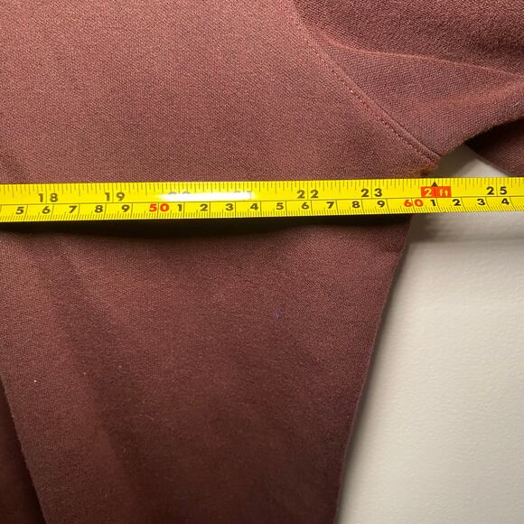 Bonobos Men's size XL Slim Eggplant Purple Quarter Zip Pullover Sweater - Picture 6 of 8